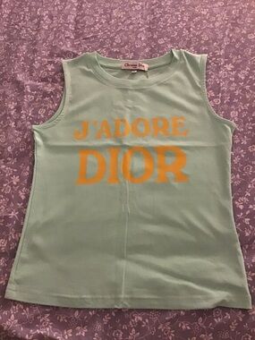Authentic J'Adore Dior world champion Galliano blouse